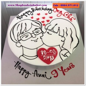 Bánh Sinh Nhật Tình Yêu - TP248